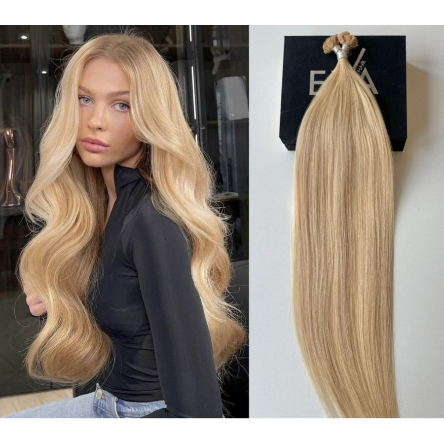 Extensii MICRO KERATINA Russian Hair #16 Blond Auriu